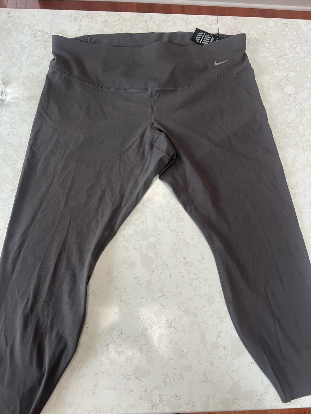 Nike Dark Gray High-Rise Leggings